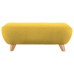 G Plan Vintage The Sixty Seven Footstool Bobble Mustard